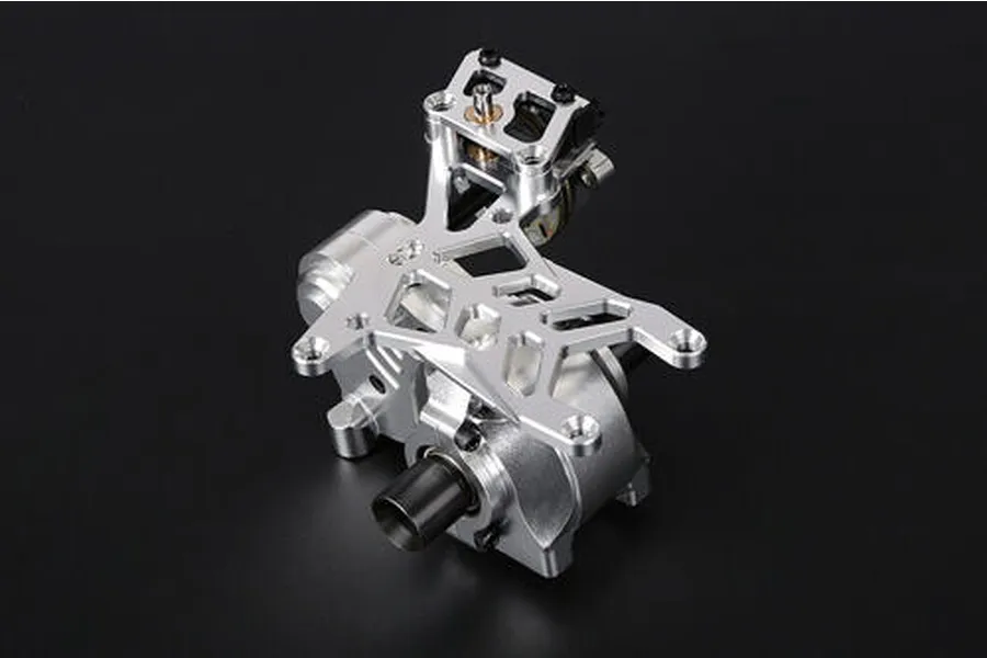 Rovan 1/5 Baja Silver Aluminium Gear Differential Transmission Assembly image 70019