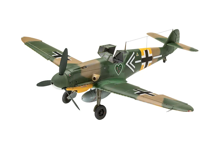 Revell 1/32 Messerschmitt Bf109G-2/4 Fighter Fighter Scaled Plastic Model Kit image 70035