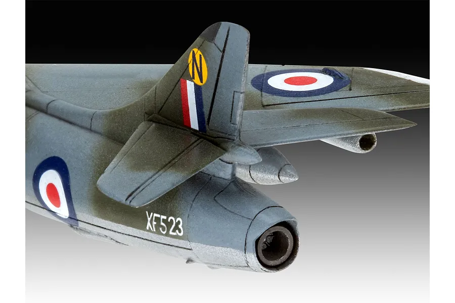 Revell 1/144 Hawker Hunter FGA.9 Jet Scaled Plastic Model Kit image 70043