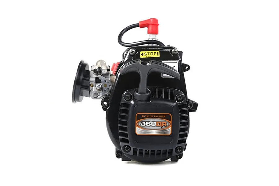 Rovan 5IVE-T 36cc 4 Bolt 2 Stroke Engine w/ Walbro Carb &amp;amp; NGK Spark Plug Dual Ring image 70074