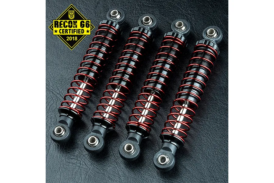 MST Black Aluminium Shock Set 4Pcs image 70087