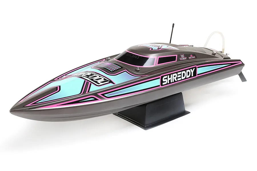 Pro Boat Recoil 2 Shreddy 26&amp;quot; Deep-V Brushless Electric RTR RC Speed Boat - Grey image 70110