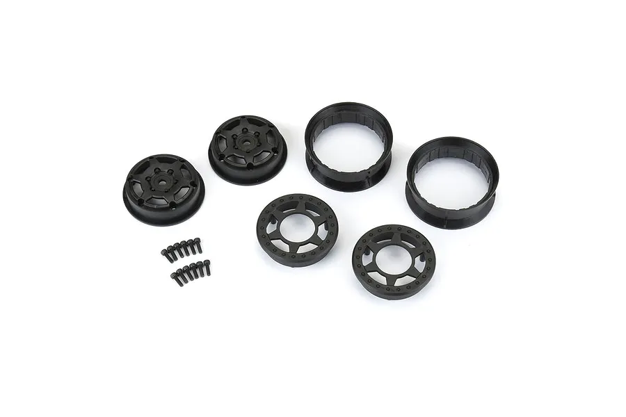 Pro-Line 1/10 1.9&amp;quot; Holcomb Crawler Bead-Loc Rims 2Pcs image 70147