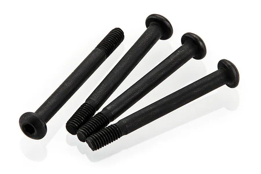 HSP 2.5x30mm Partial Thread Button Head Screws 4Pcs image 70175