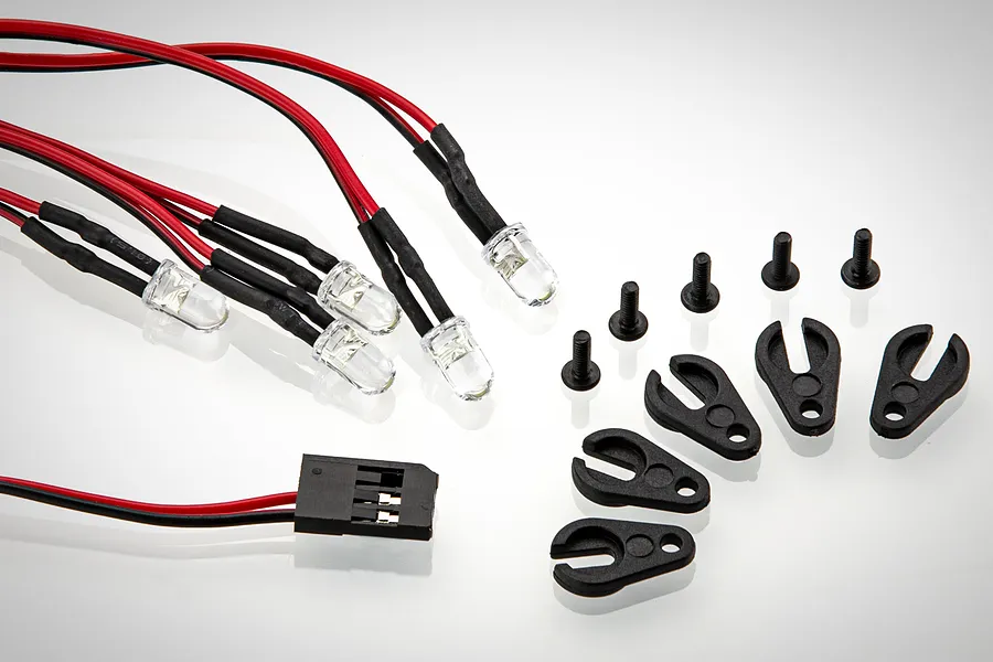 HSP White LED Light Kit 5Pcs w/ Mounting Clips image 70176