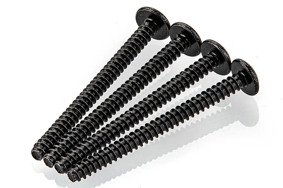 HSP 2.5x35mm Coarse Thread Button Head Screws 4Pcs image 70177