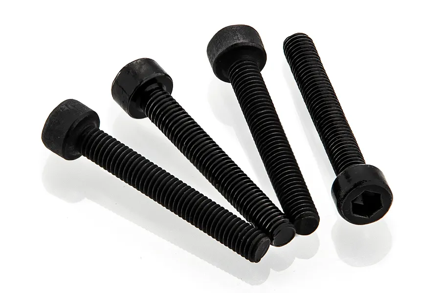 HSP 2.5x20mm Fine Thread Cap Head Screws 4Pcs image 70179