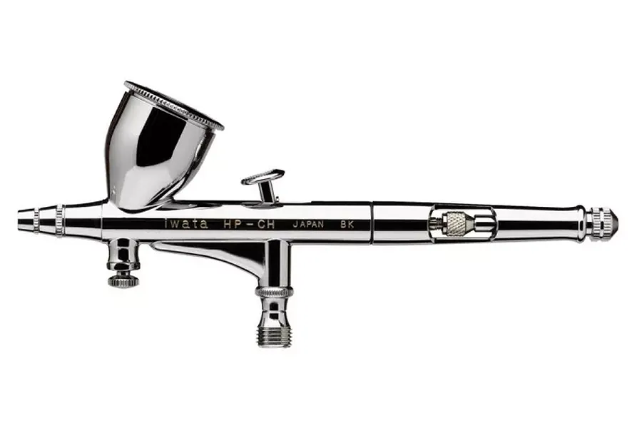 Iwata HP.CH Hi-Line Gravity Fed Dual Action Airbrush w/ Mac Valve - 0.3mm image 70190