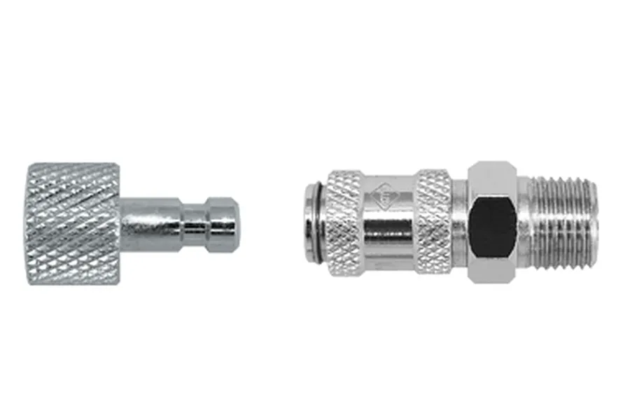 Sparmax Airbrush Quick Connect Fitting 1/8 Male 1Pc image 70213