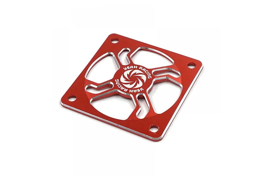 Yeah Racing Red Aluminium 40mm Fan Protector image 70348