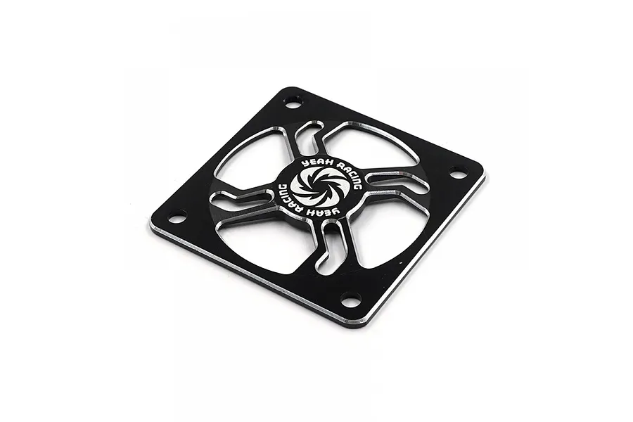 Yeah Racing Black Aluminium 40mm Fan Protector image 70372