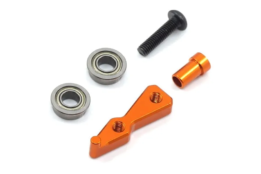 Yeah Racing HPI Sprint 2 Orange Aluminium Belt Tensioner Set image 70381