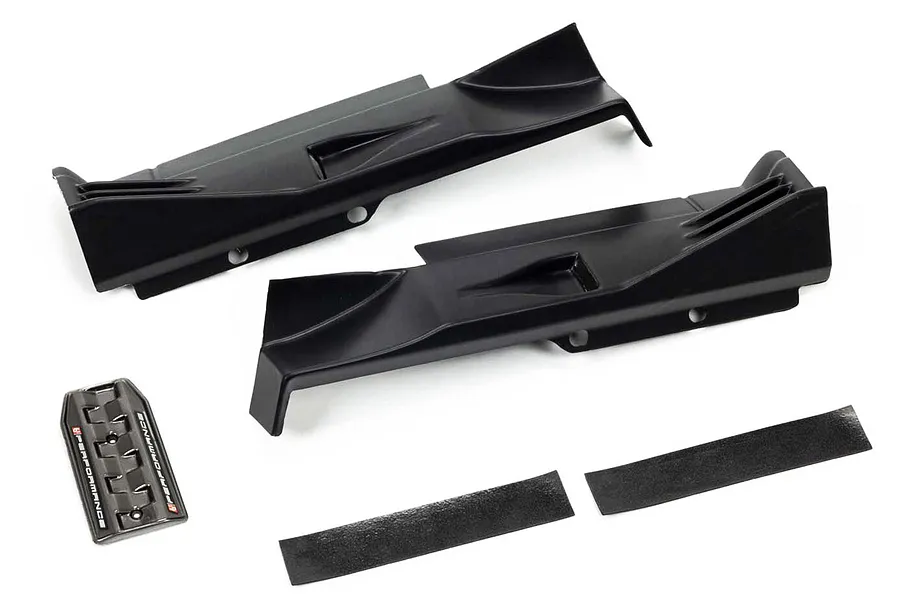 ARRMA 1/7 Felony Black Painted Body Shell w/ Decals image 70387