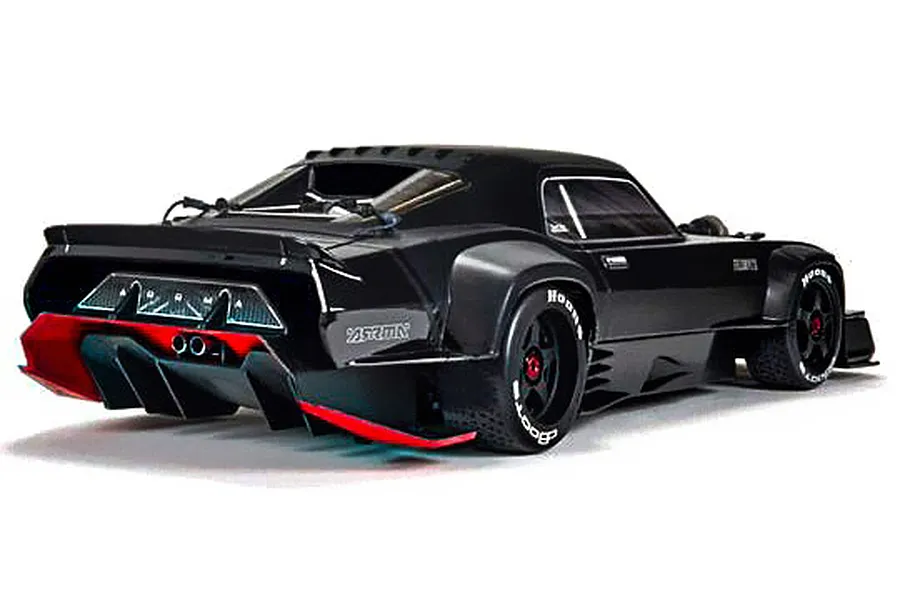 ARRMA 1/7 Felony Black Painted Body Shell w/ Decals image 70389