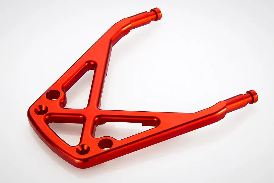 Rovan Red Aluminium Front Bumper image 70400