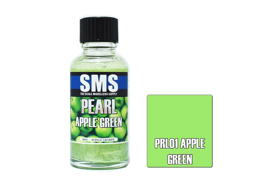 Scale Modellers Supply SMS Pearl Apple Green 30ml image 70416