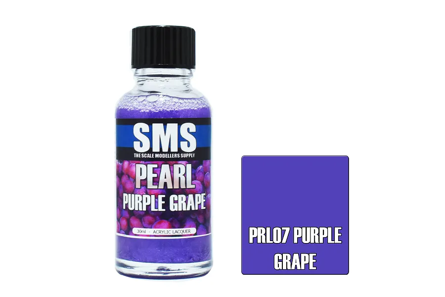 Scale Modellers Supply SMS Pearl Purple Grape 30ml image 70422