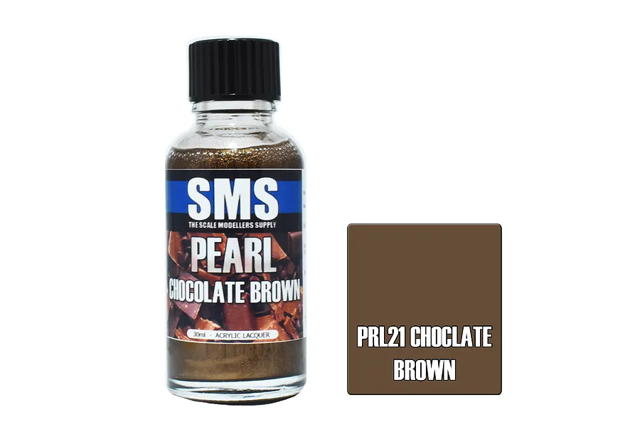 Scale Modellers Supply SMS Pearl Chocolate Brown 30ml image 1