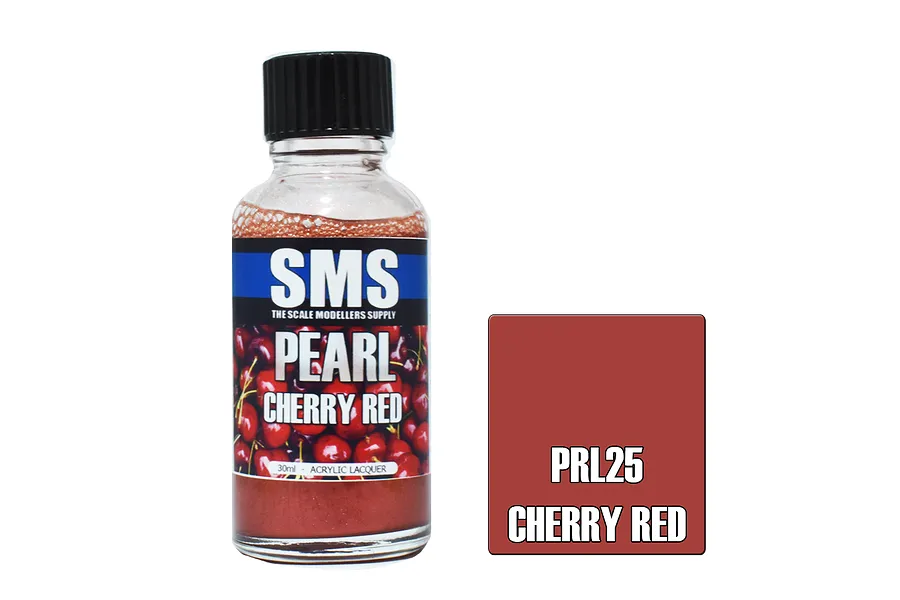 Scale Modellers Supply SMS Pearl Cherry Red 30ml image 70440