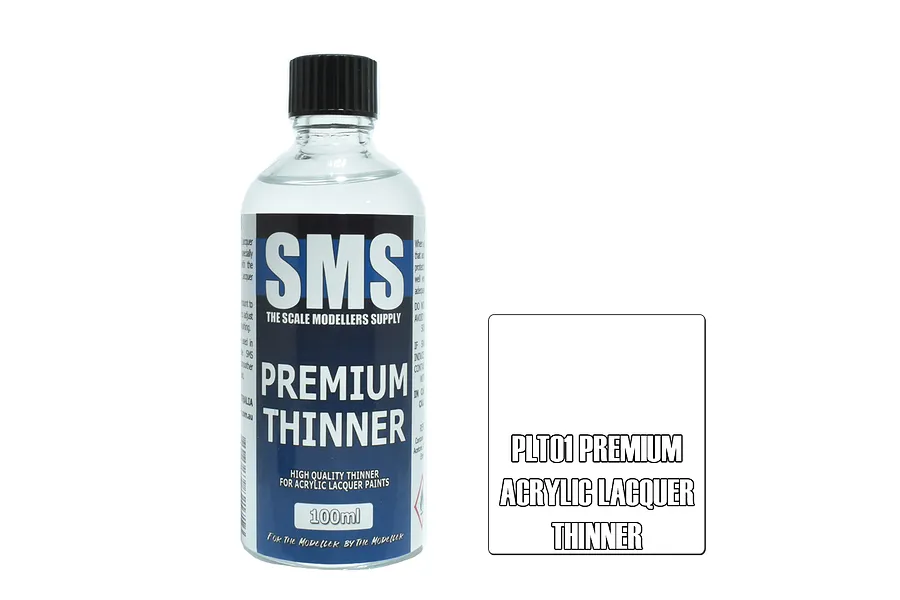 Scale Modellers Supply SMS Acrylic Lacquer Thinner 100ml image 70443