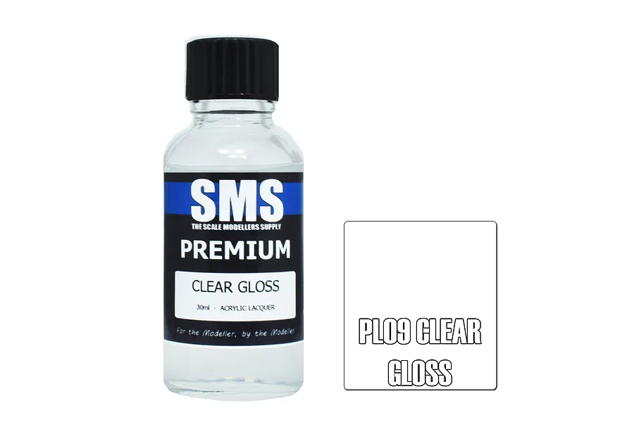 Scale Modellers Supply SMS Premium Clear Gloss 30ml image 70471