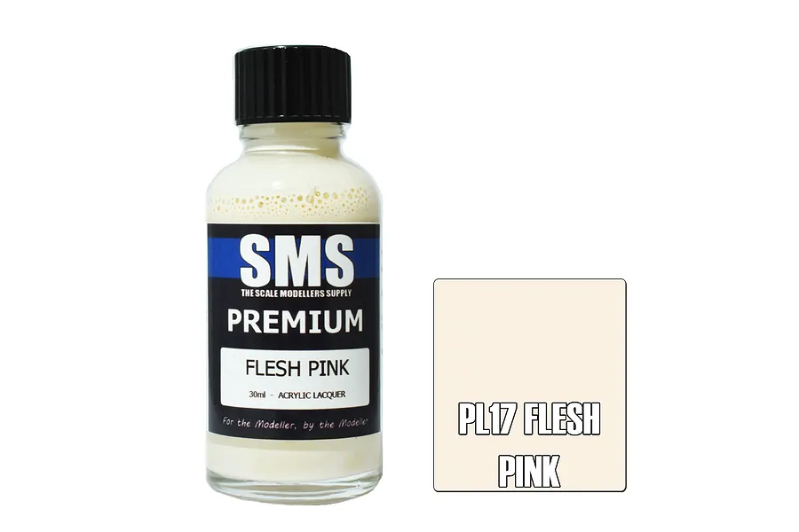 Scale Modellers Supply SMS Premium Flesh Pink 30ml image 70479