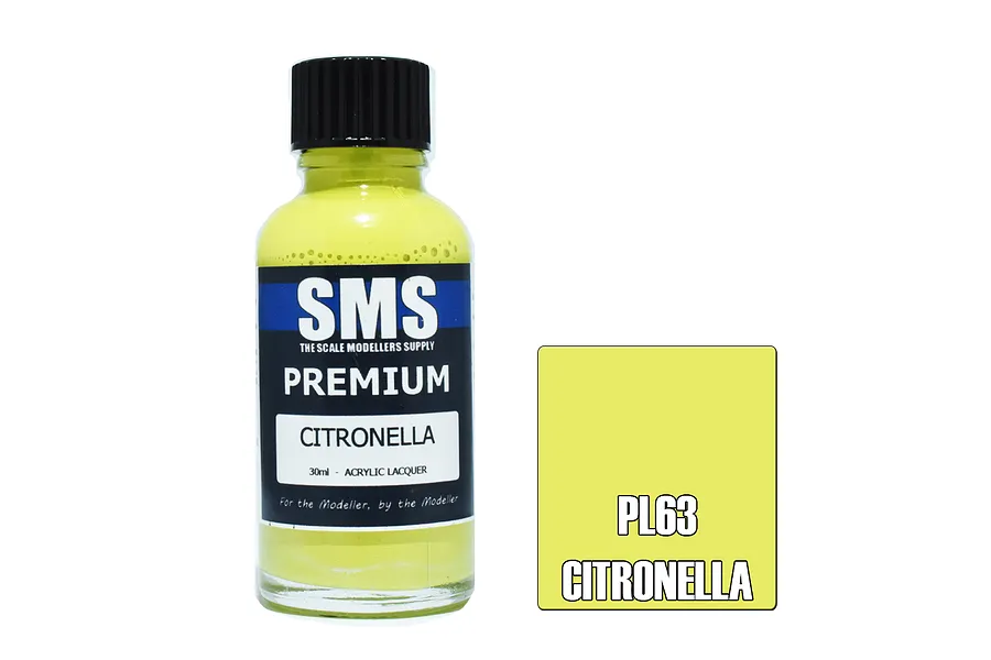 Scale Modellers Supply SMS Premium Citronella 30ml image 70525
