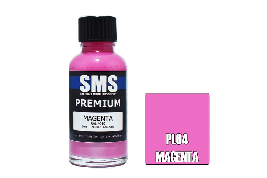 Scale Modellers Supply SMS Premium Magenta 30ml image 70526