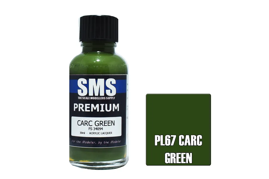 Scale Modellers Supply SMS Premium Carc Green 30ml image 70529