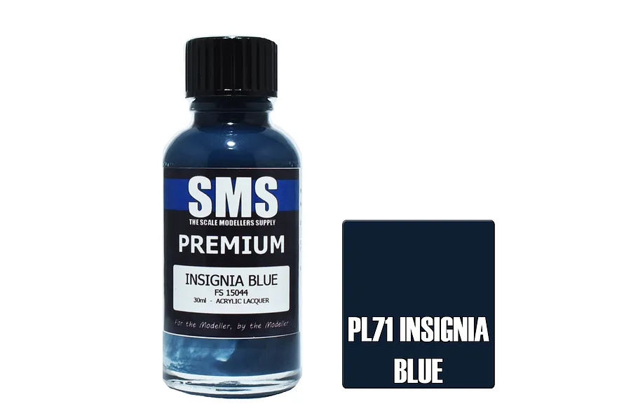 Scale Modellers Supply SMS Premium Insignia Blue 30ml image 70533