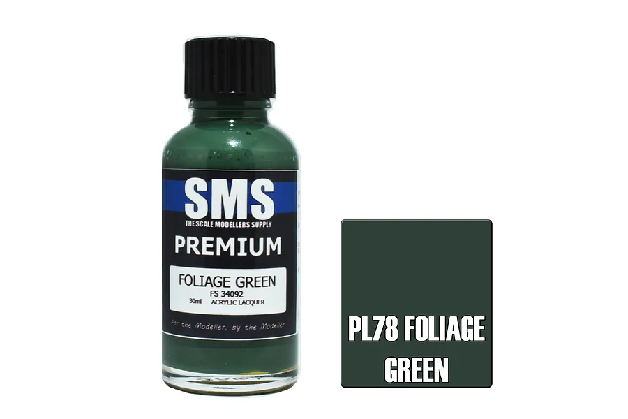 Scale Modellers Supply SMS Premium Foliage Green 30ml image 70540