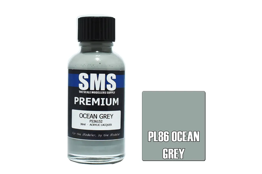 Scale Modellers Supply SMS Premium Ocean Grey 30ml image 70548