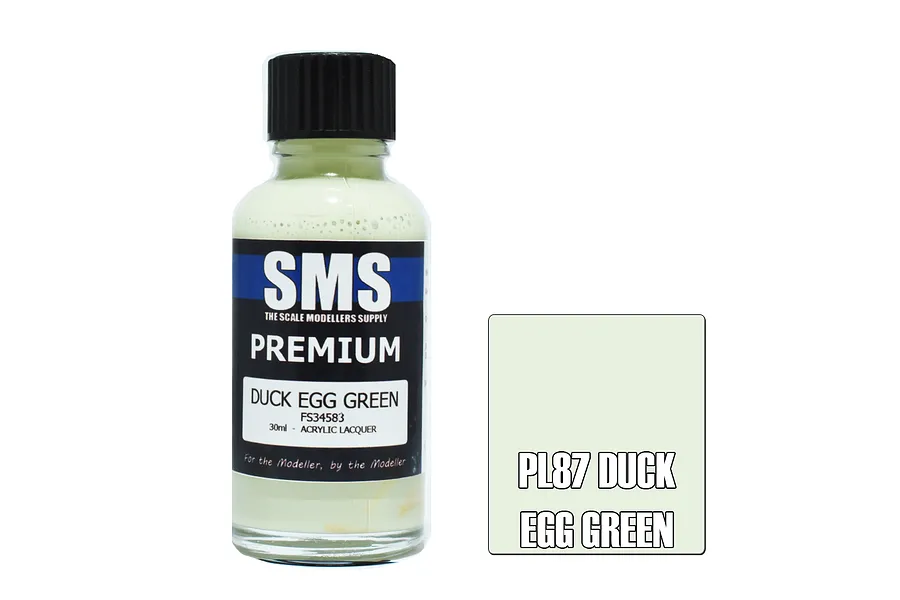 Scale Modellers Supply SMS Premium Duck Egg Green 30ml image 70549