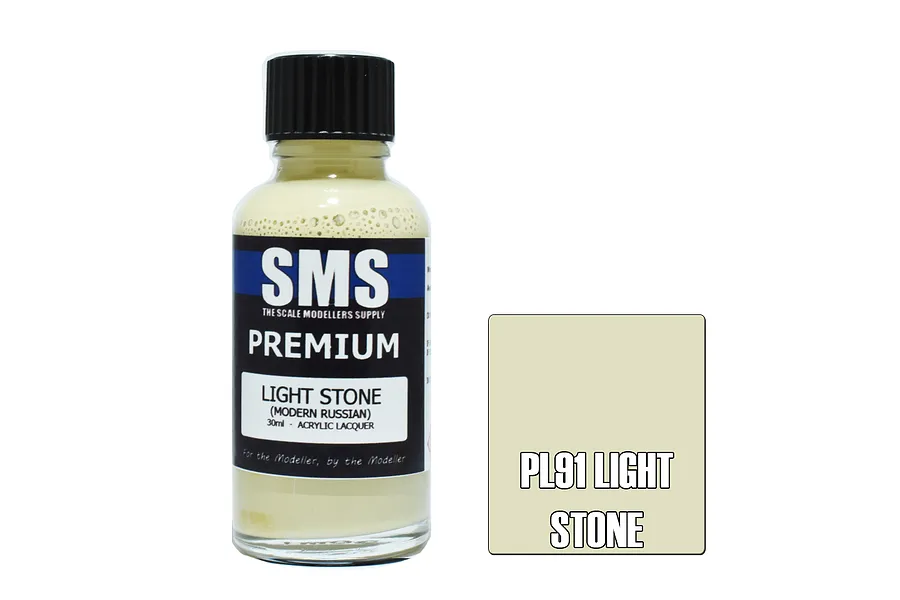 Scale Modellers Supply SMS Premium Light Stone 30ml image 70553