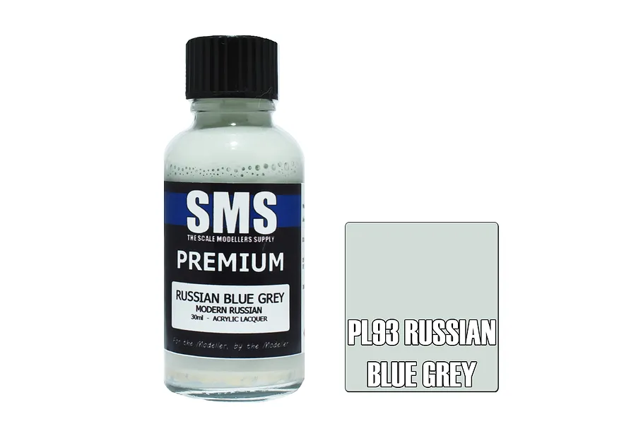 Scale Modellers Supply SMS Premium Russian Blue Grey 30ml image 70555