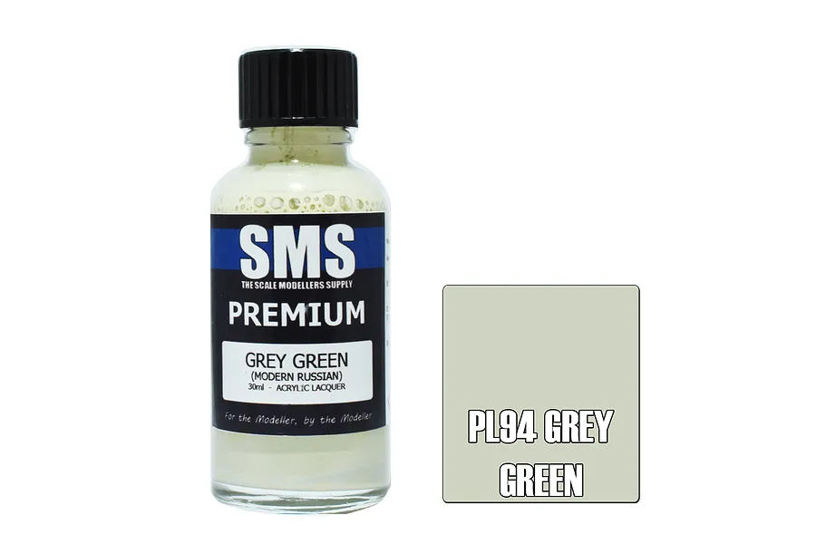 Scale Modellers Supply SMS Premium Grey Green 30ml image 70556