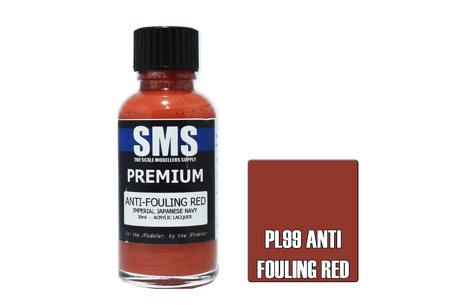 Scale Modellers Supply SMS Premium Anti Fouling Red 30ml image 70561