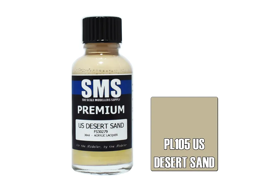 Scale Modellers Supply SMS Premium US Desert Sand 30ml image 70567