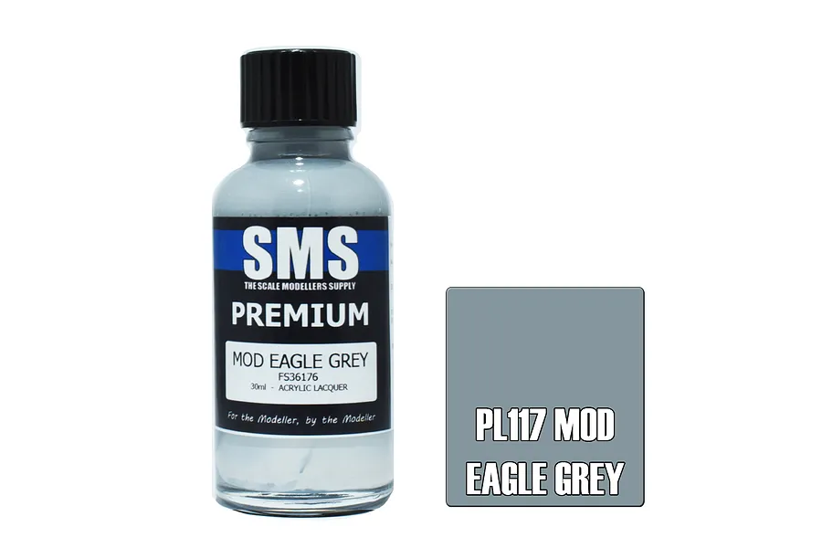 Scale Modellers Supply SMS Premium Mod Eagle Grey 30ml image 70579