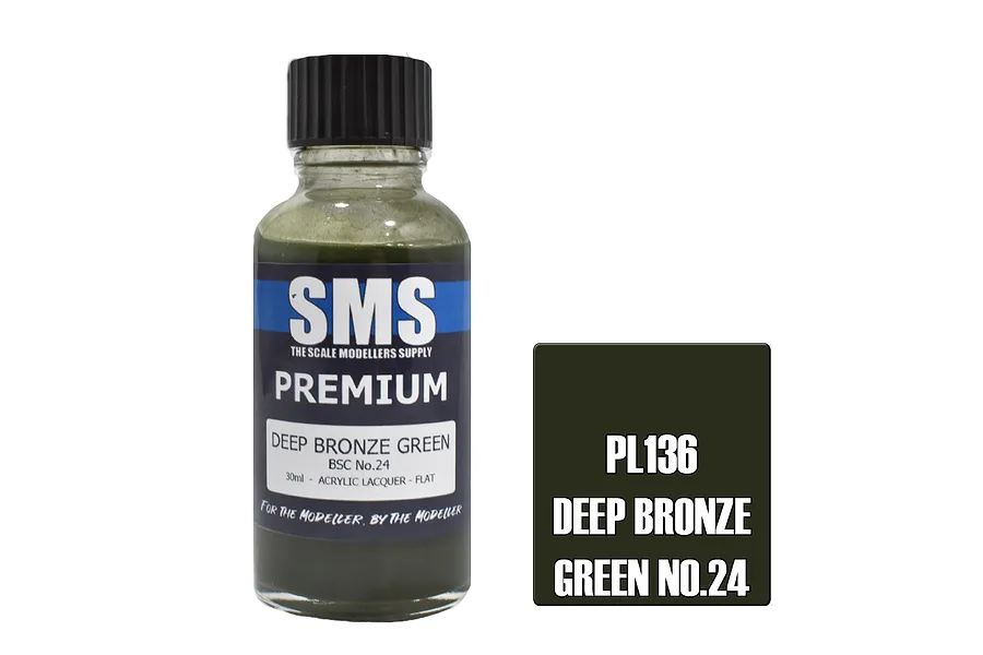 Scale Modellers Supply SMS Premium Deep Bronze Green 30ml image 70598