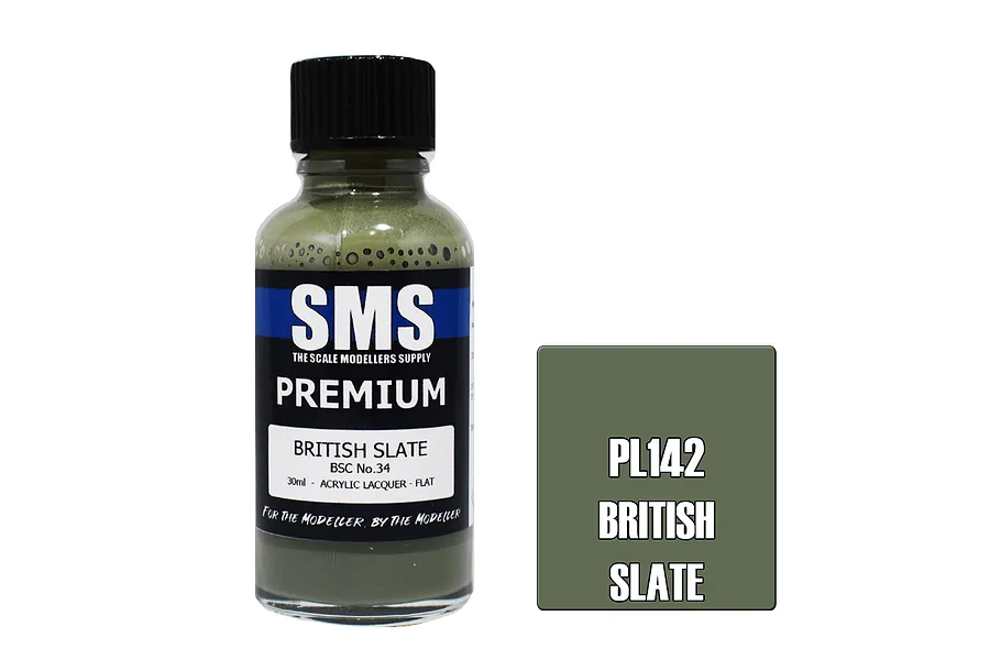 Scale Modellers Supply SMS Premium British Slate 30ml image 70604