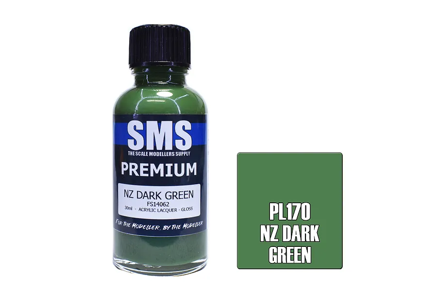Scale Modellers Supply SMS Premium Nz Dark Green 30ml image 70632