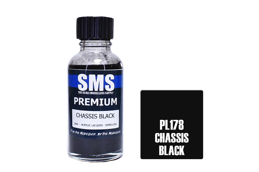 Scale Modellers Supply SMS Premium Chassis Black 30ml image 70640