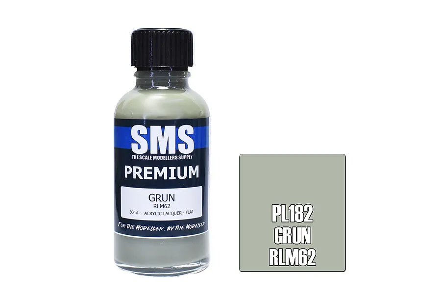 Scale Modellers Supply SMS Premium Grun Rlm62 30ml image 70644