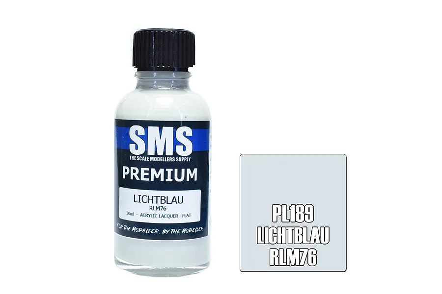 Scale Modellers Supply SMS Premium Lichtblau Rlm76 30ml image 70651