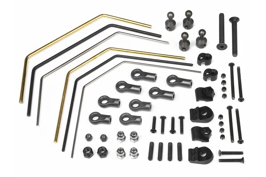 HPI Baja 5B/5SC/5T Front &amp;amp; Rear Sway Bar Set image 7067