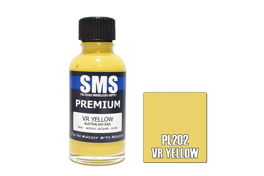 Scale Modellers Supply SMS Premium Vr Yellow 30ml image 70664