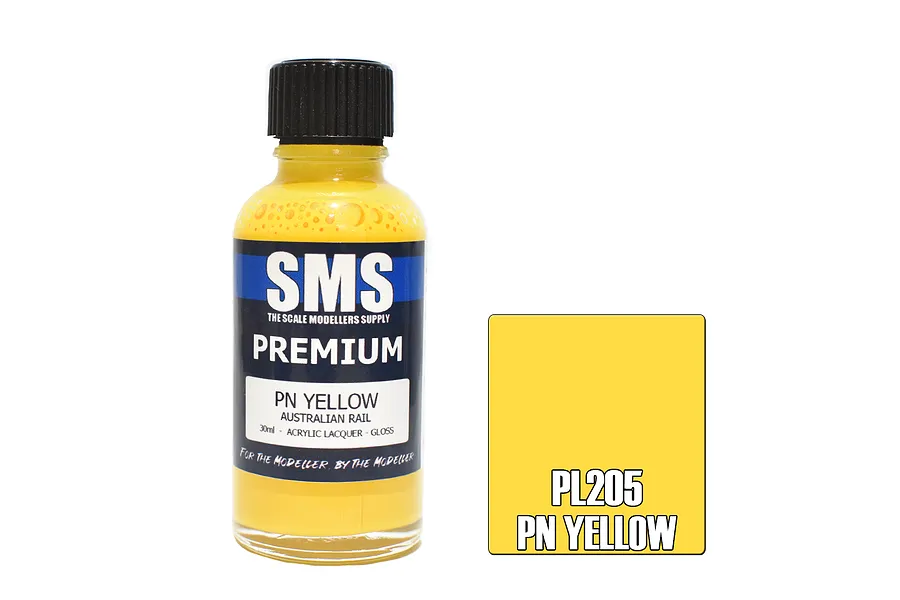 Scale Modellers Supply SMS Premium Pn Yellow 30ml image 70667