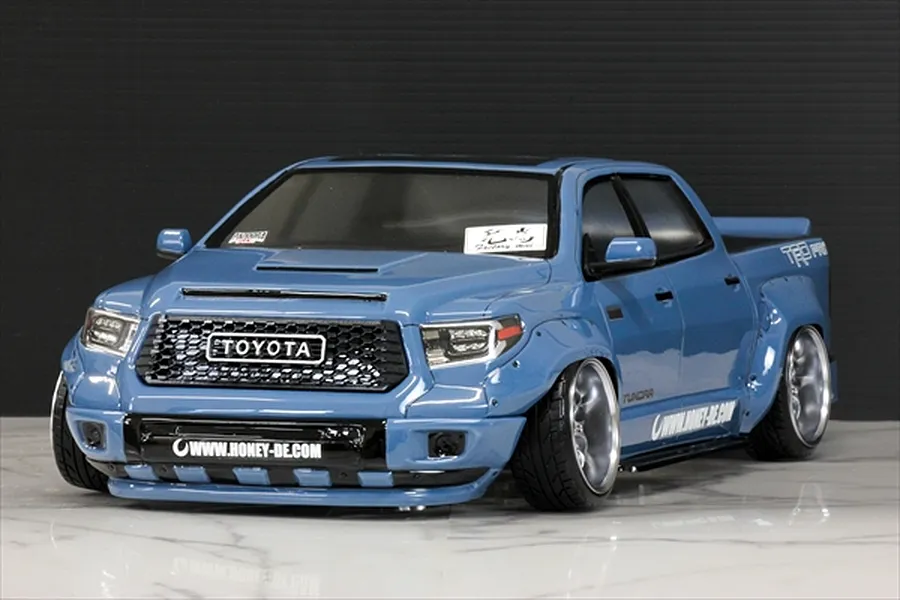 Pandora RC 1/10 Toyota Tundra (Honey-D Official) Unpainted Body Shell image 70685