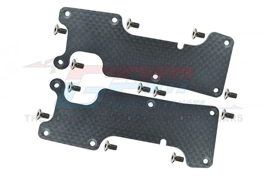 GPM Carbon Fibre Rear Suspension Arm Covers 2Pcs image 70700